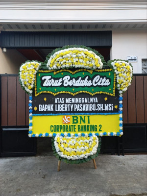 Papan Bunga Duka di Tobelo Timur