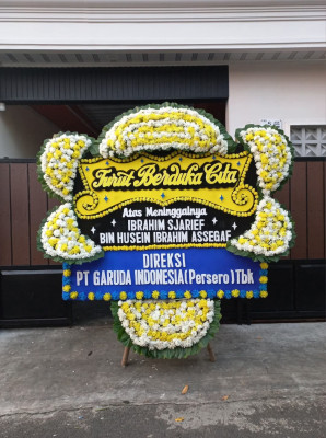 Papan Bunga Duka di Tobelo Timur