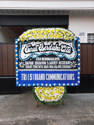 Papan Bunga Duka di Tobelo Timur